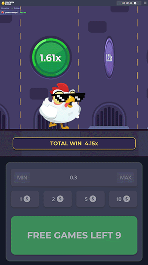 чикен роад на телефон